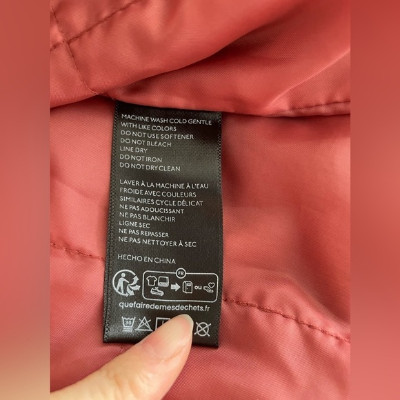 We the free Wild Rose Vegan Leather Bomber Jacket Black Free People Size XL NWT - Picture 8 of 8